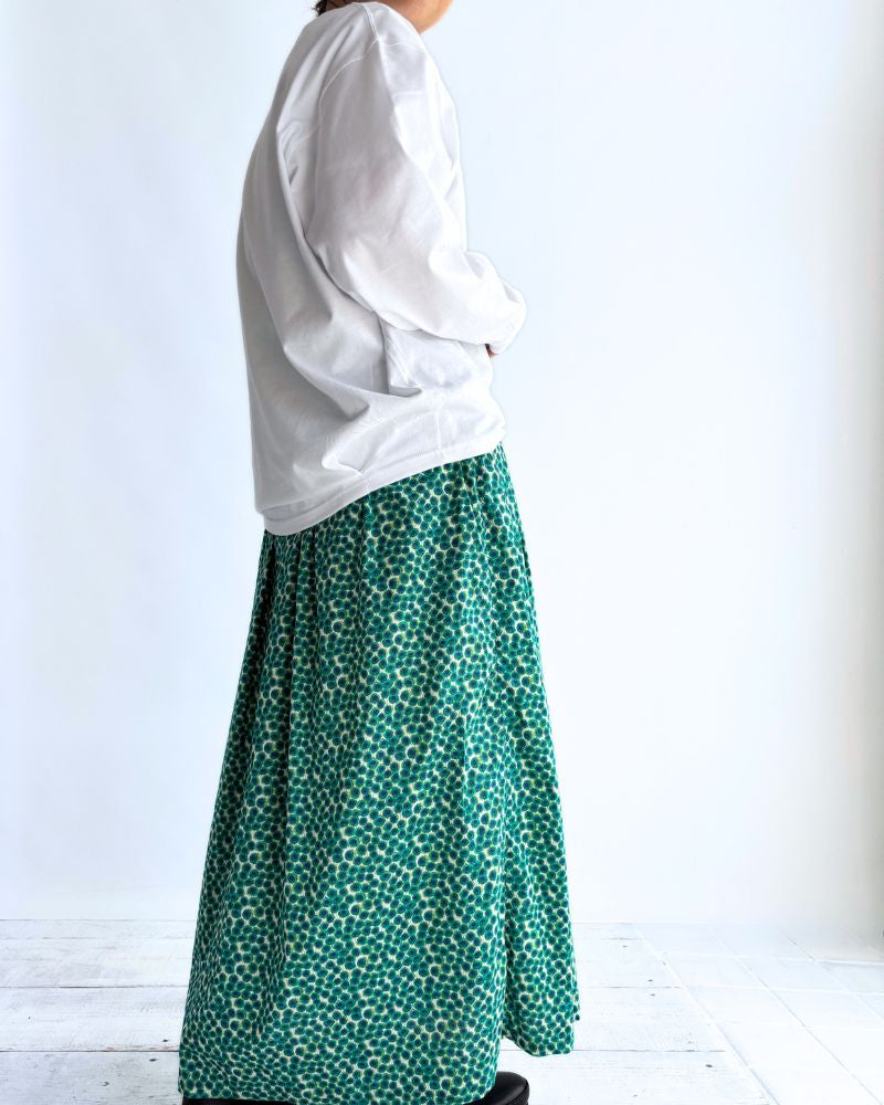 Tuck Cocoon T-shirt in White