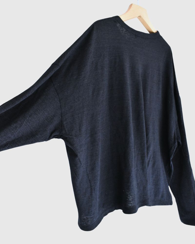 Jersey loose pullover
