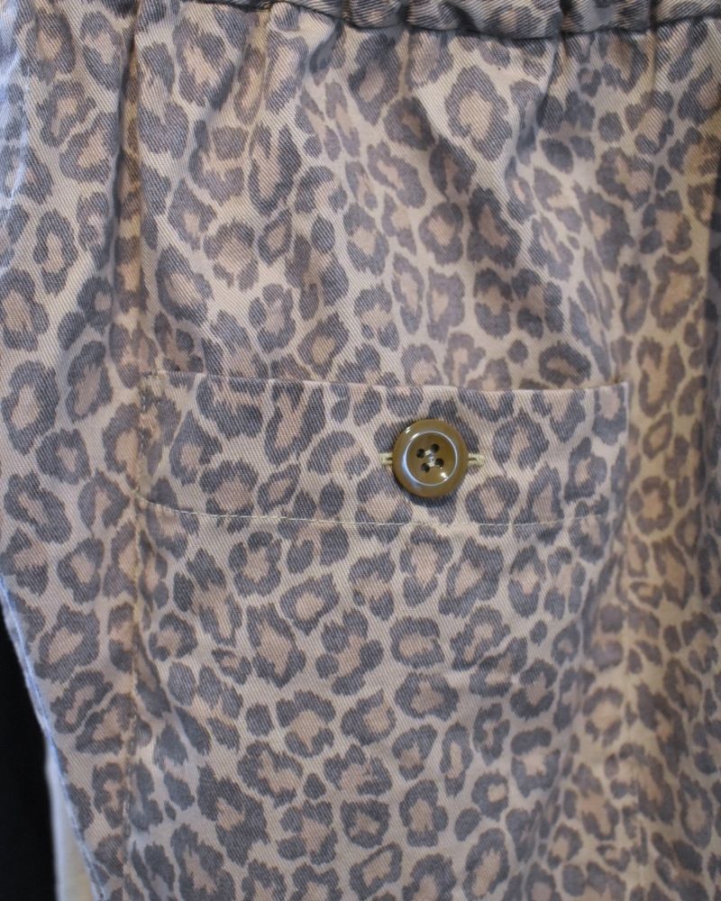 [Pre-order] S/S LA443 LEOPARD KUNG FU PANTS (Late January - early February)