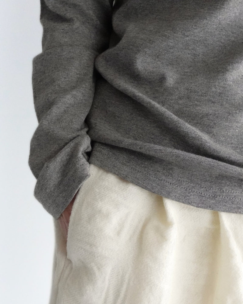 Yak Turtleneck Pullover in Gray