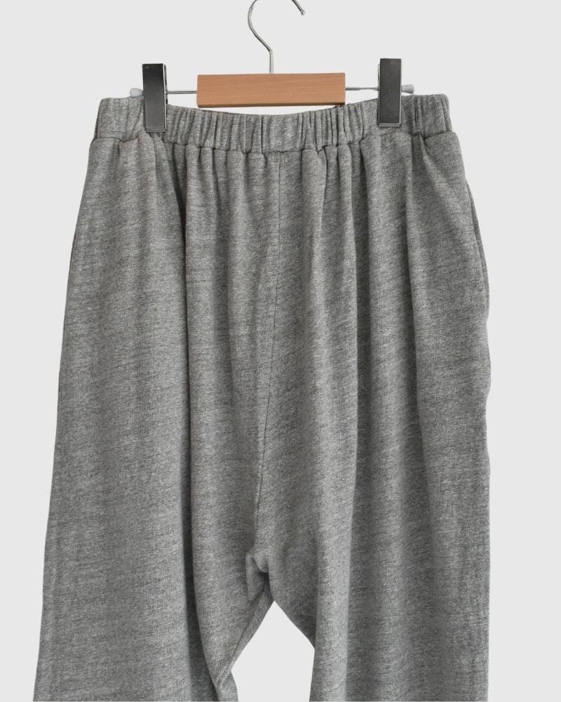 Jersey sarouel pants in Gray