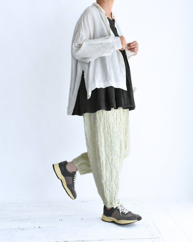 Sleeveless Gathered Top in Dark Brown