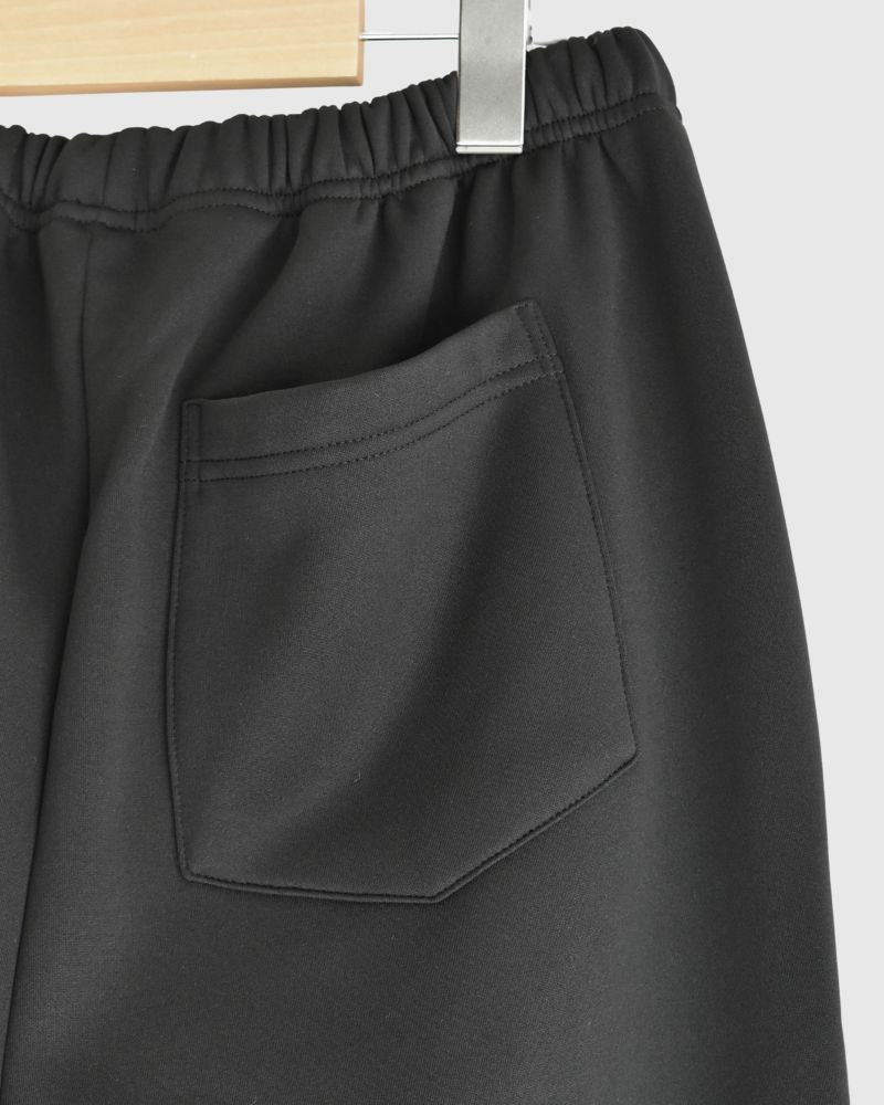 Fleece-lined poncho jodhpurs trousers 'RUNKY' in Black