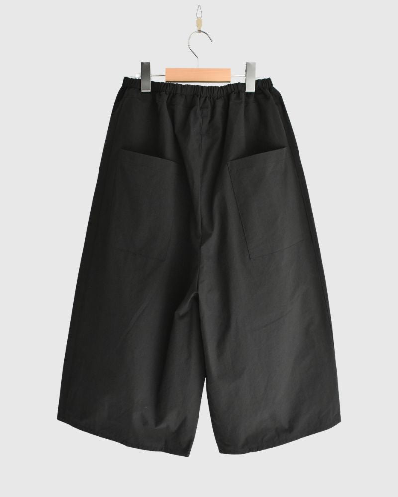 Vintage Cotton Oval Pants in Black