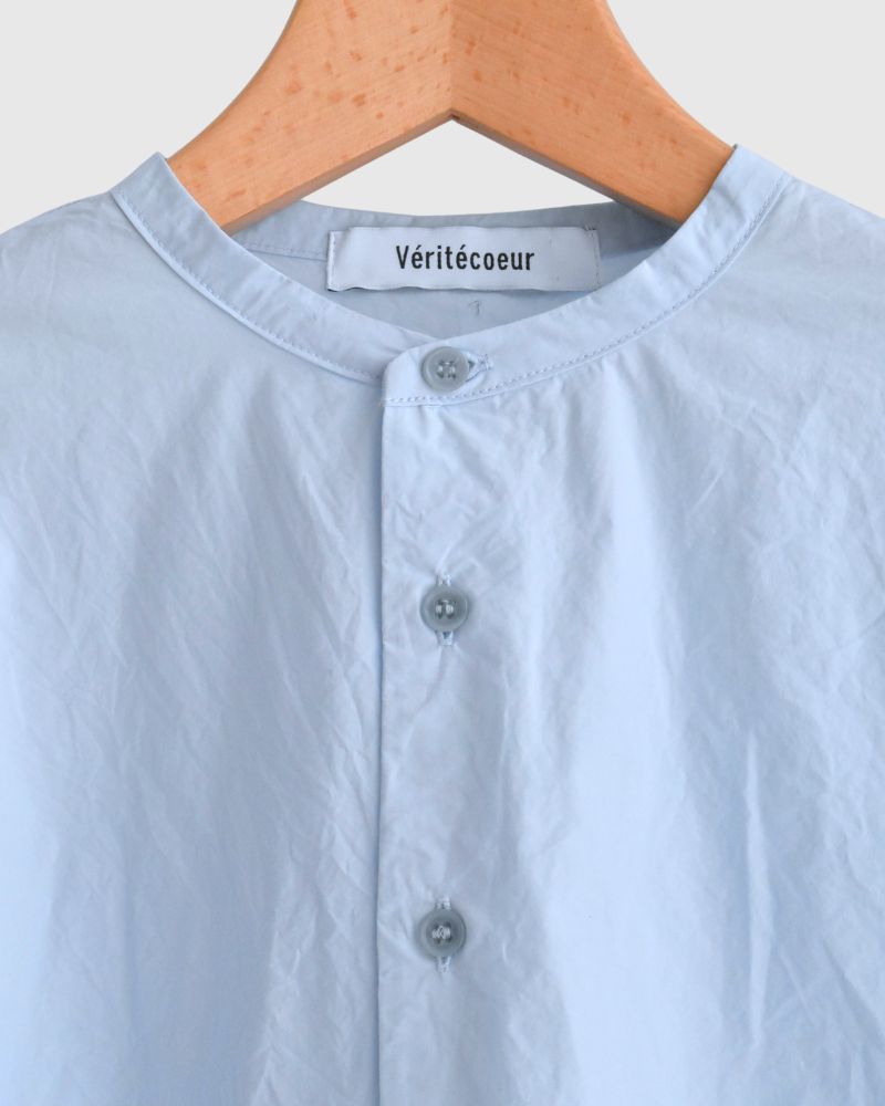 Gathered Blouse in Blue