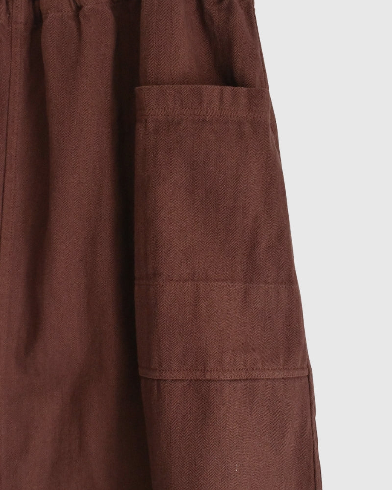 Easy Skirt in Burgundy
