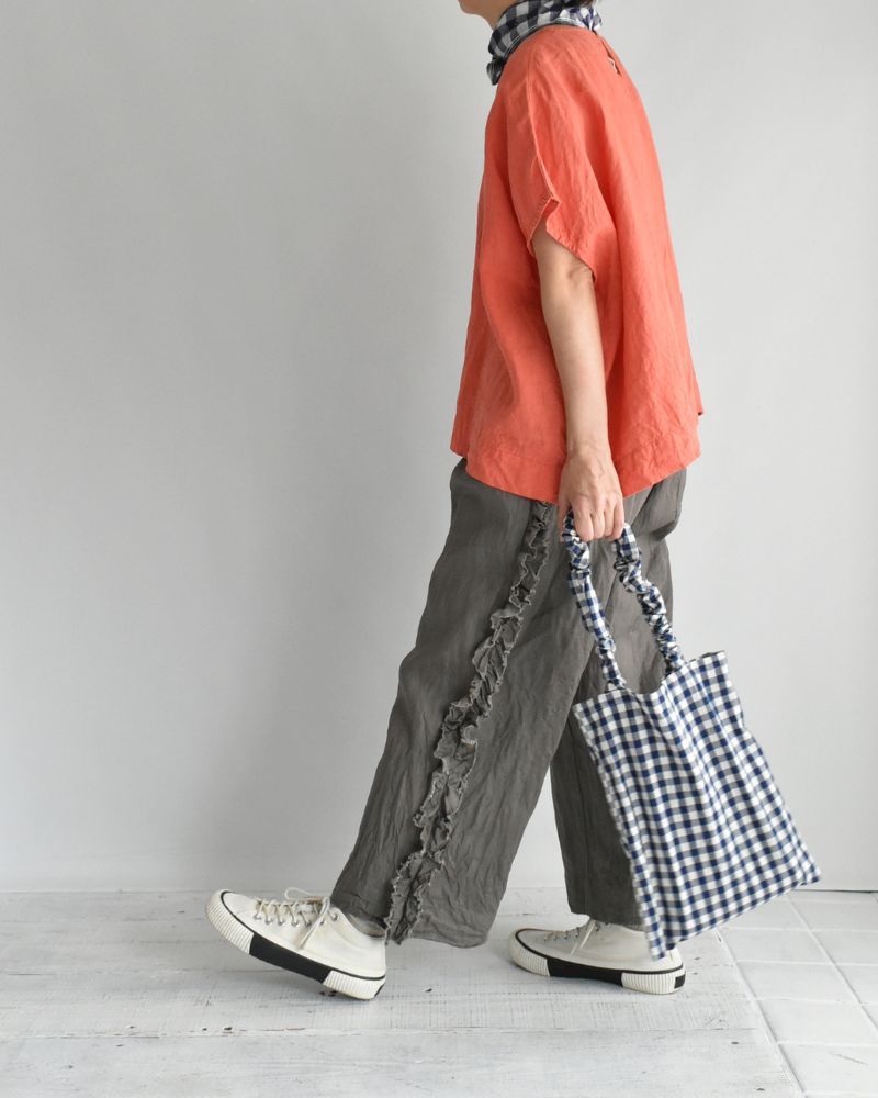 Light Mocha Denim Vivian Pants in Mocha