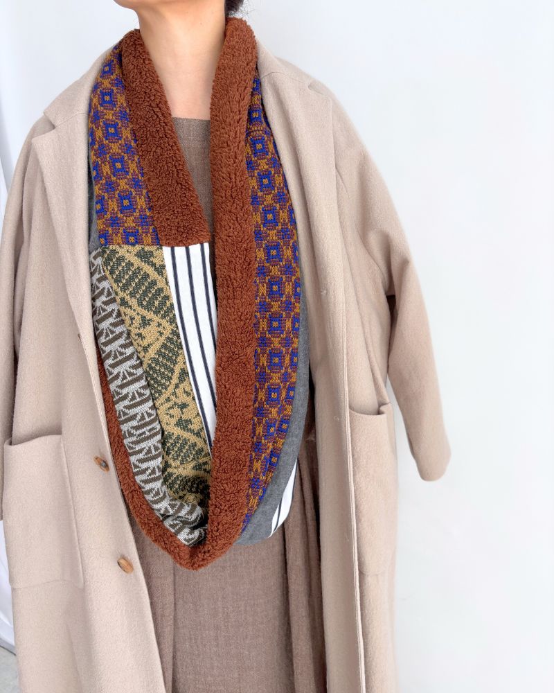 Long Patchwork Snood