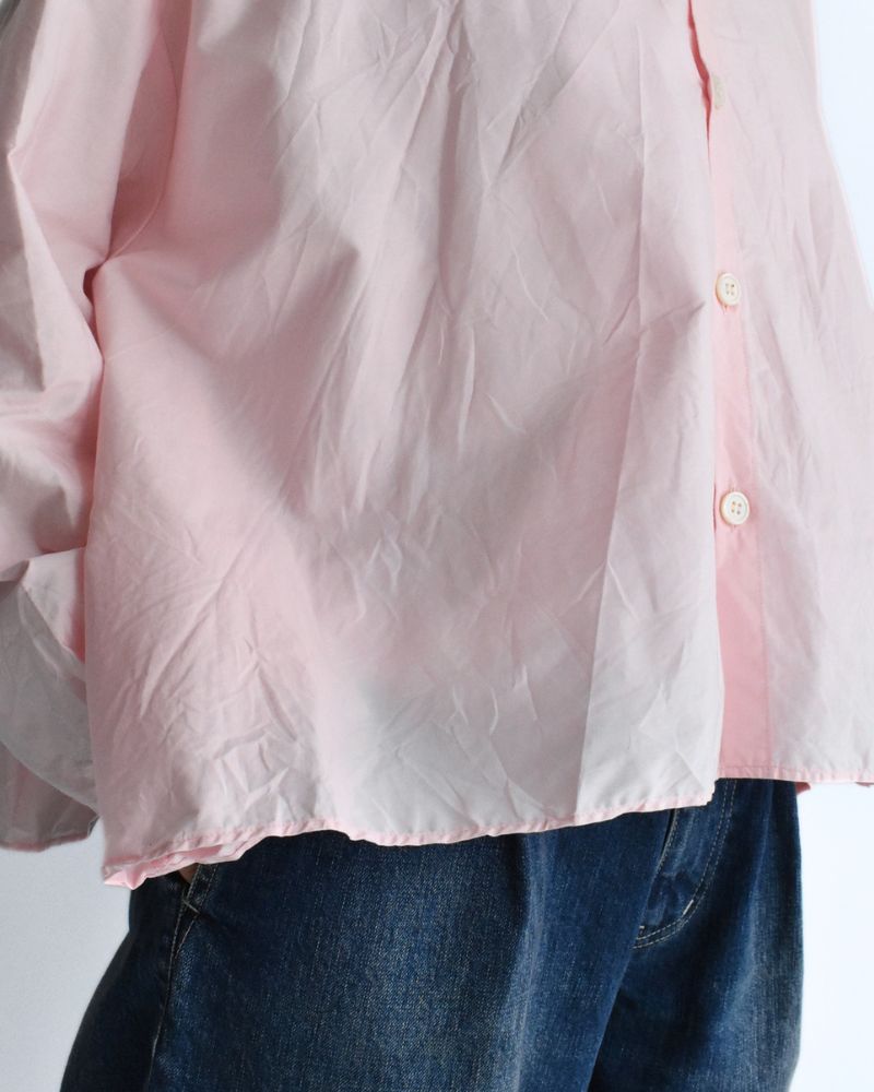 Back Gathered Blouse in Pink