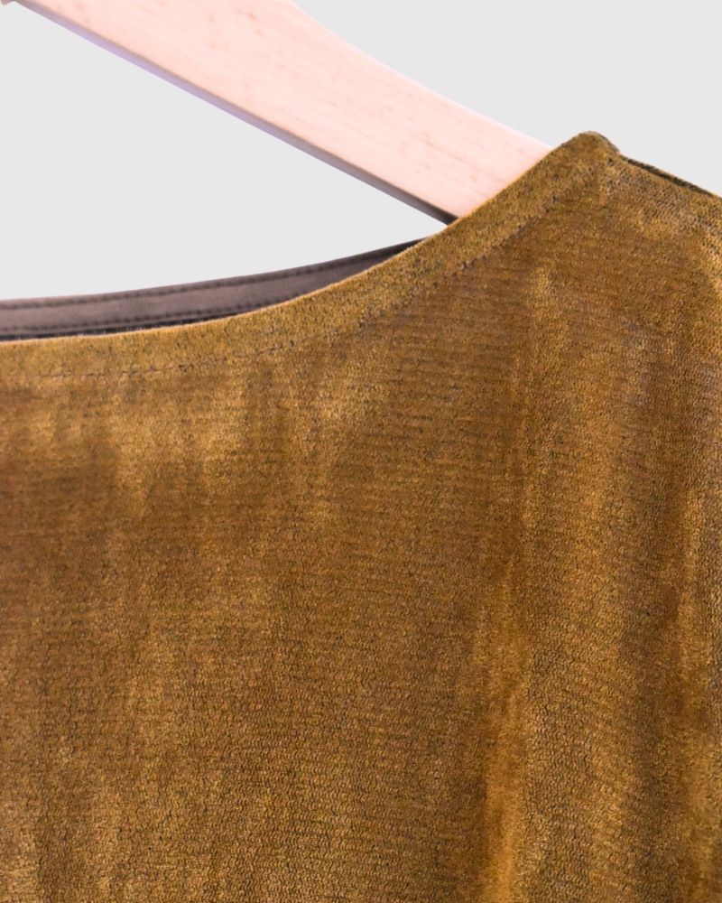 TULLE FLOCKY pullover in Camel