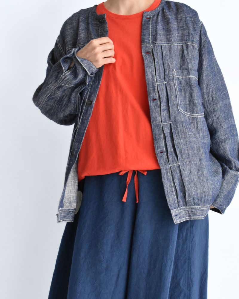 Sleeveless Drawstring T-shirt Orange