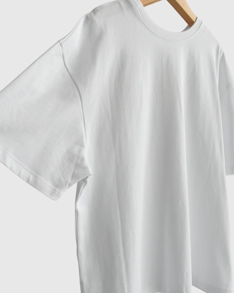 2-Way Graphic Print T-shirt in OffWhite