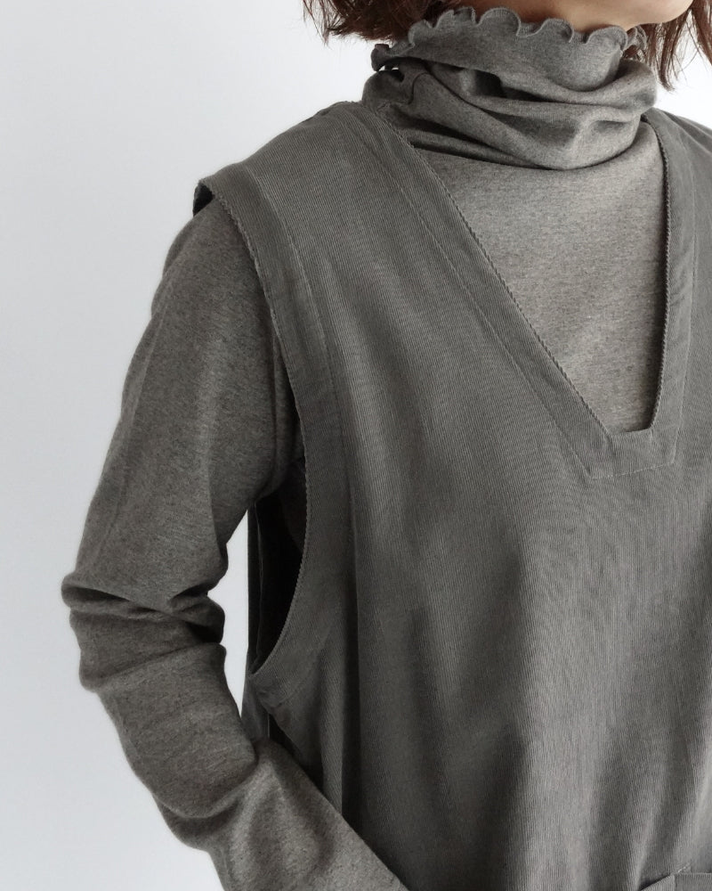 Yak Turtleneck Pullover in Gray