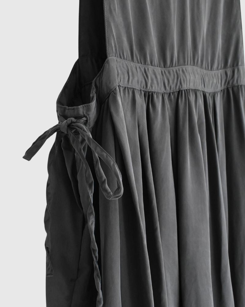 CURIOUS CAMISOLE ONE PIECE in Charcoal