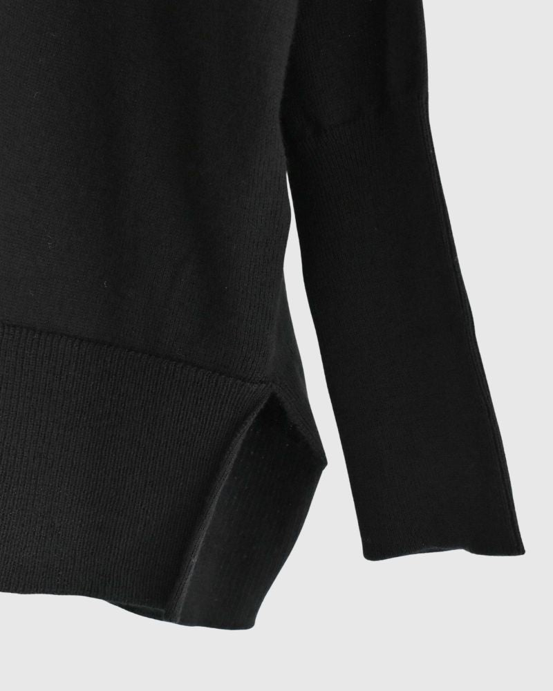 5COLOR 2WAY Cardigan in Black