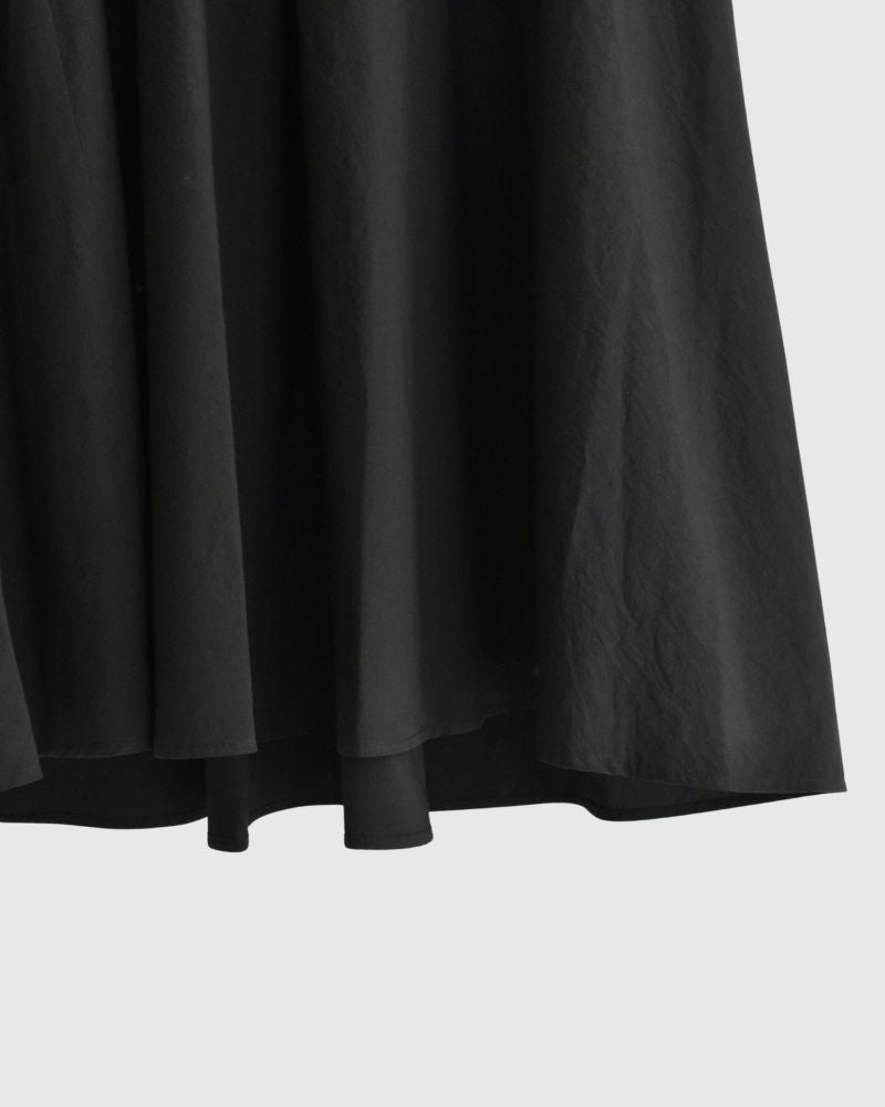 Skipper Flare Dress in Black