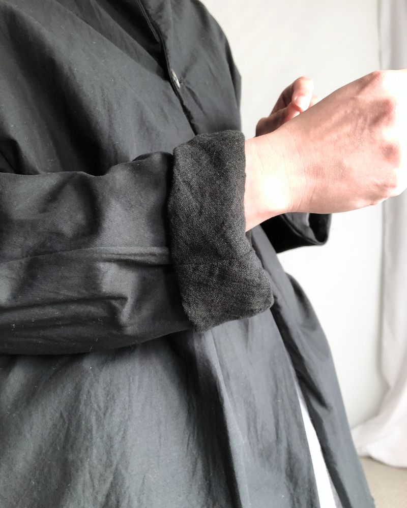 Reversible jacket in Black/Black