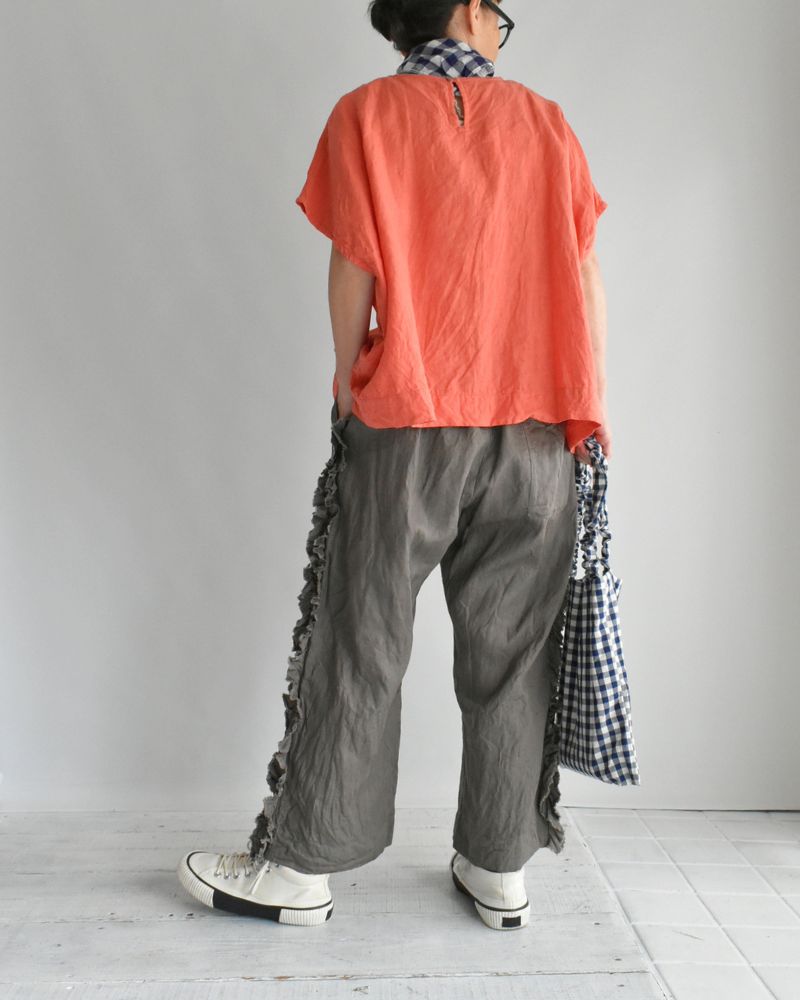 Light Mocha Denim Vivian Pants in Mocha