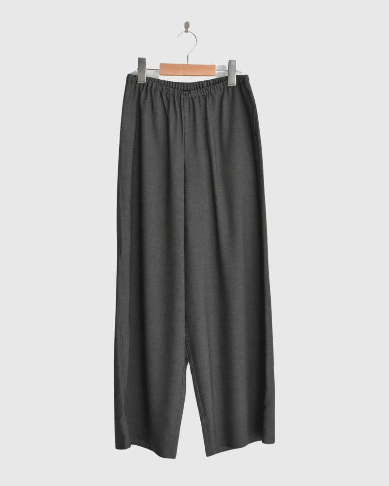 Tetoron Easy Pants in Gray