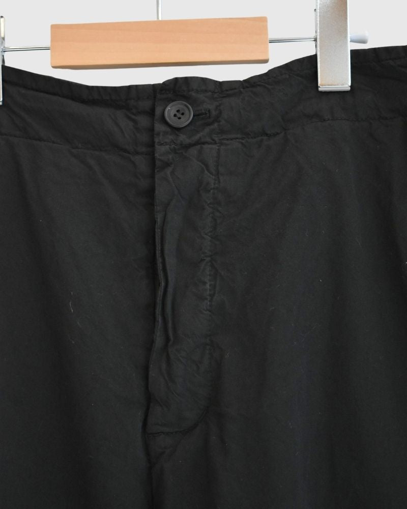 Garment Dyed Pants in Black
