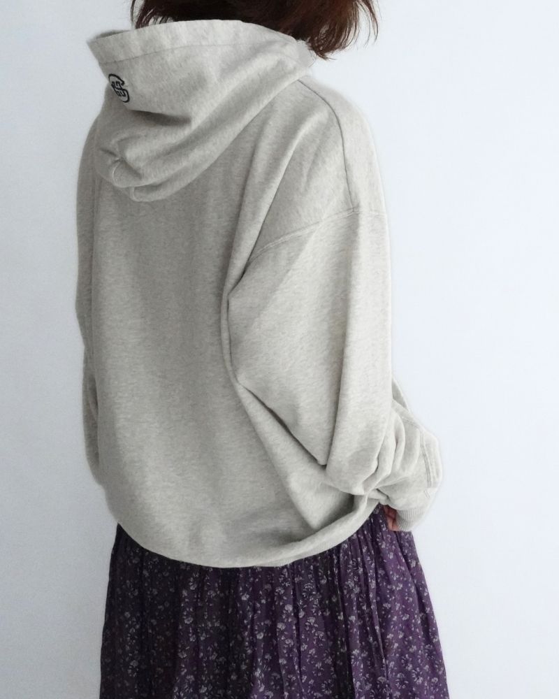 French Terry GRVYCLRS Applique Hoodie (MENS) in Gray
