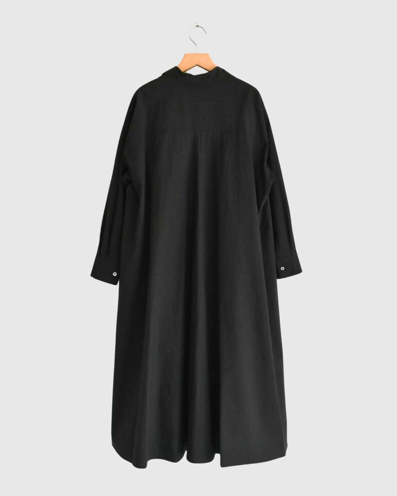 Skipper Flare Dress in Black