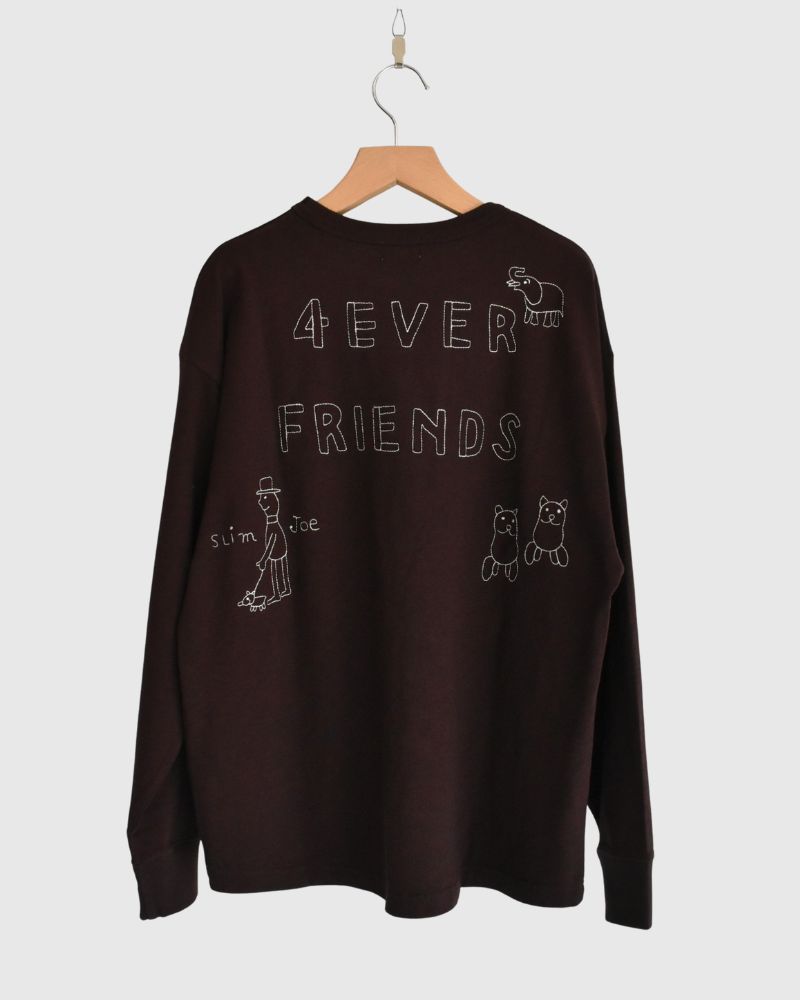 HEY Long Sleeve T-Shirt in Black