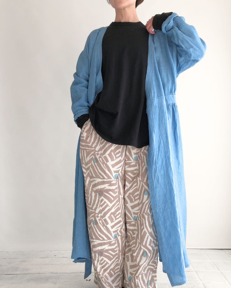 Jersey Loose Pullover in Black