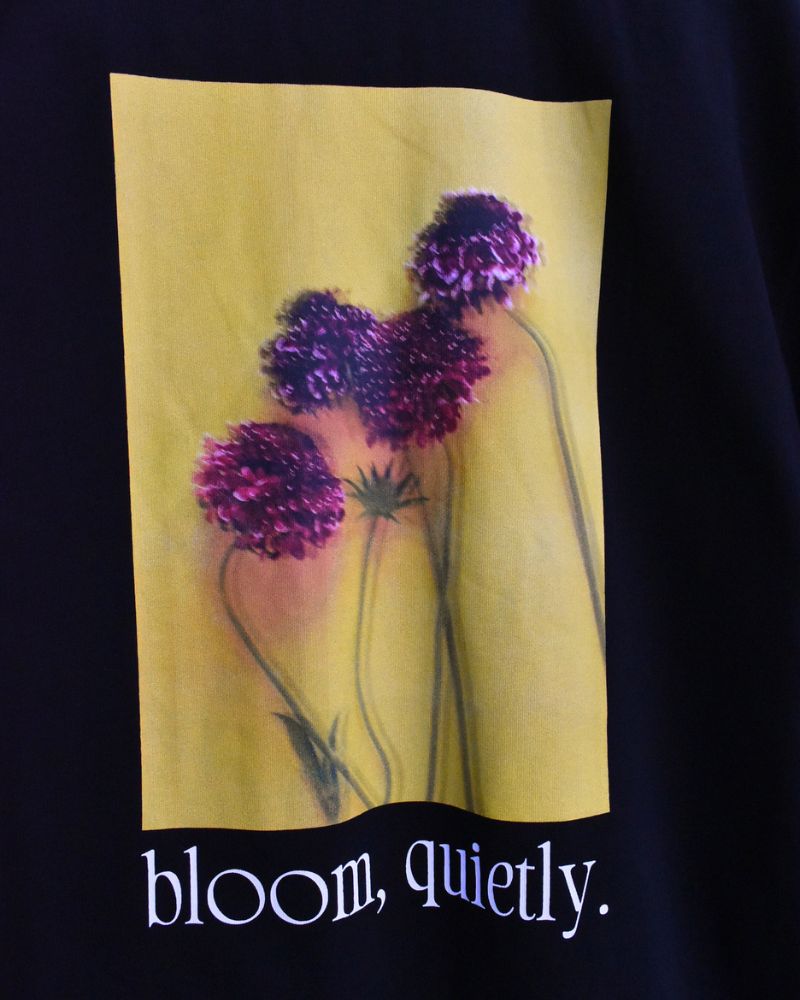 2-Way Graphic Print T-shirt in Black