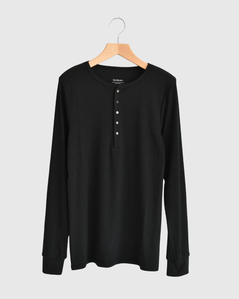 Teleco Henley Long Sleeve Tee