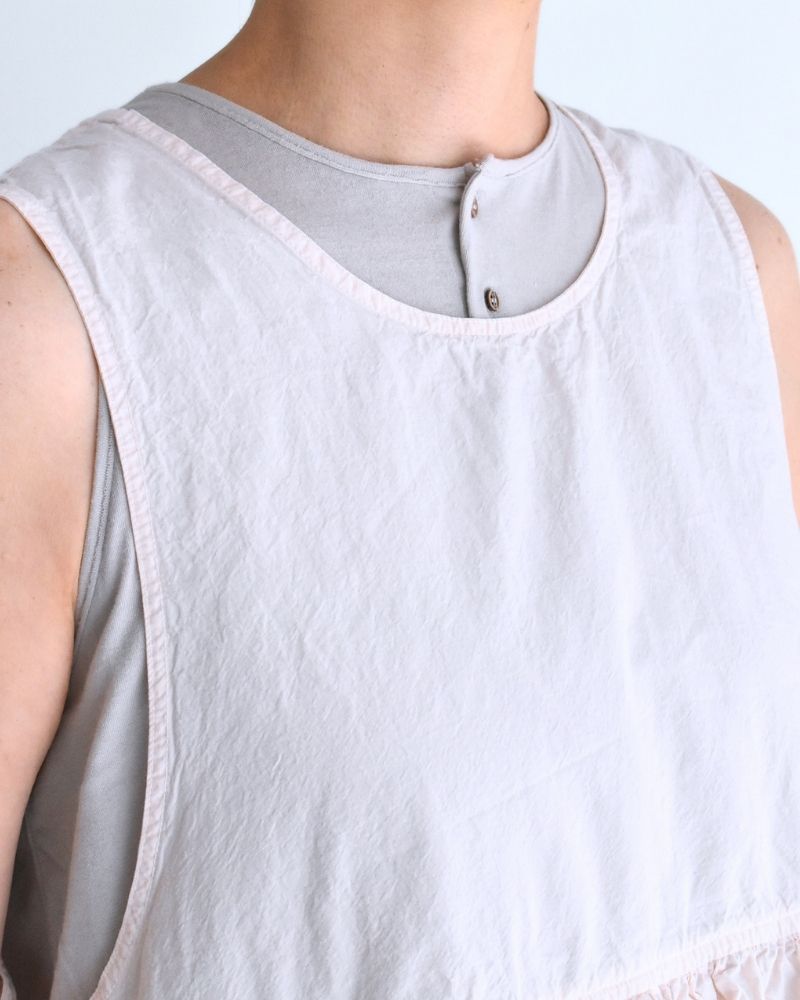 Sleeveless Gathered Top in Pink