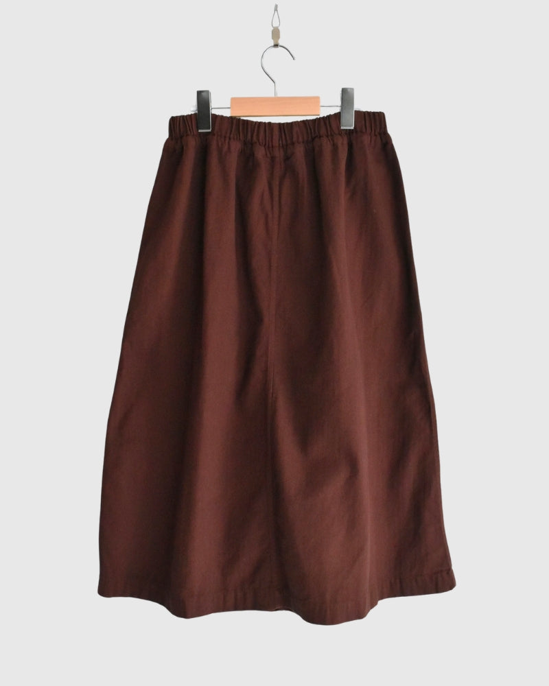 Easy Skirt in Burgundy