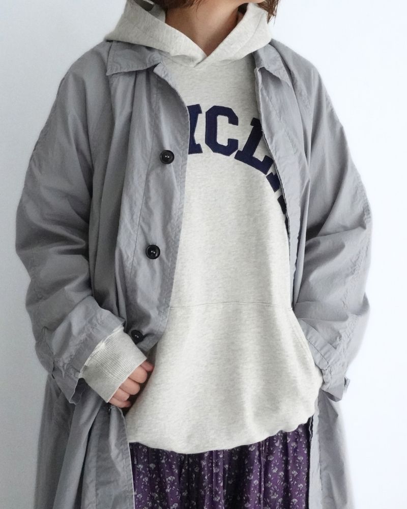 French Terry GRVYCLRS Applique Hoodie (MENS) in Gray