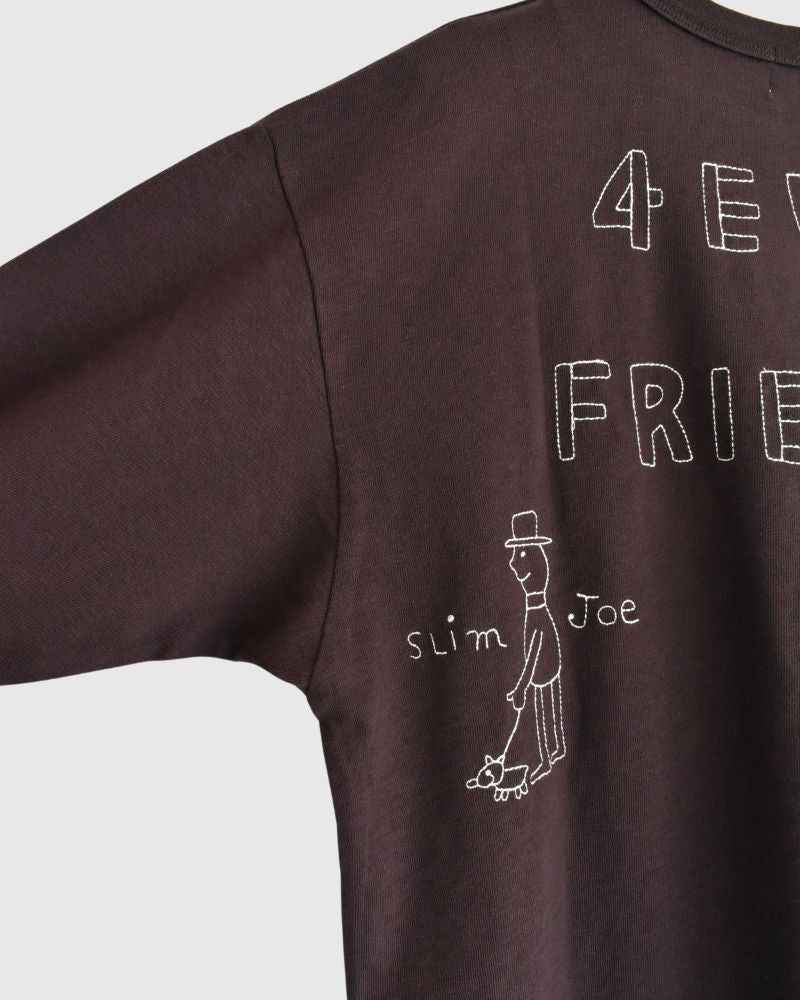 HEY Long Sleeve T-Shirt in Black