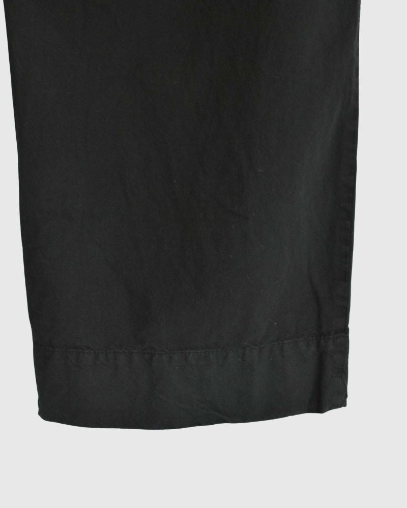 Garment Dyed Pants in Black