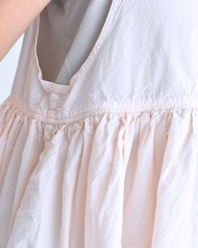 Sleeveless Gathered Top in Pink