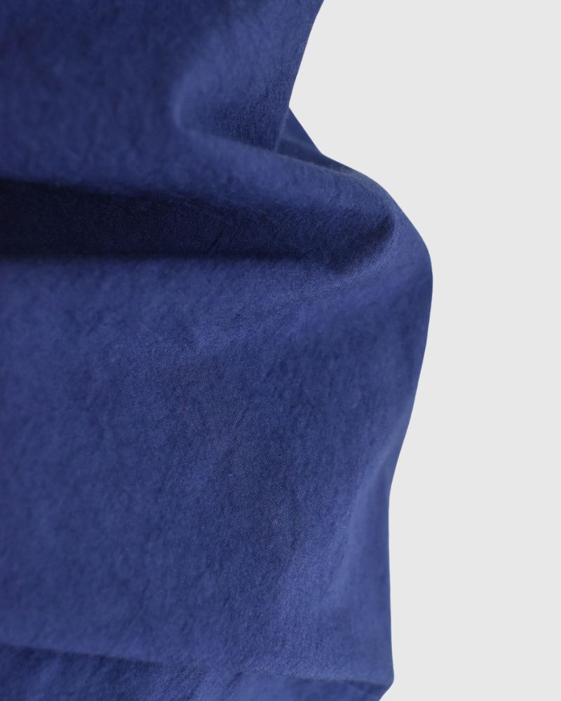 Easy Tuck Skirt in Blue