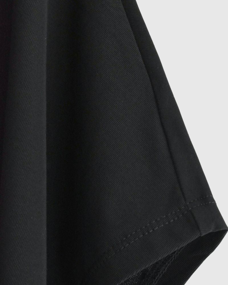 Royal Stretch Jersey Round Pullover