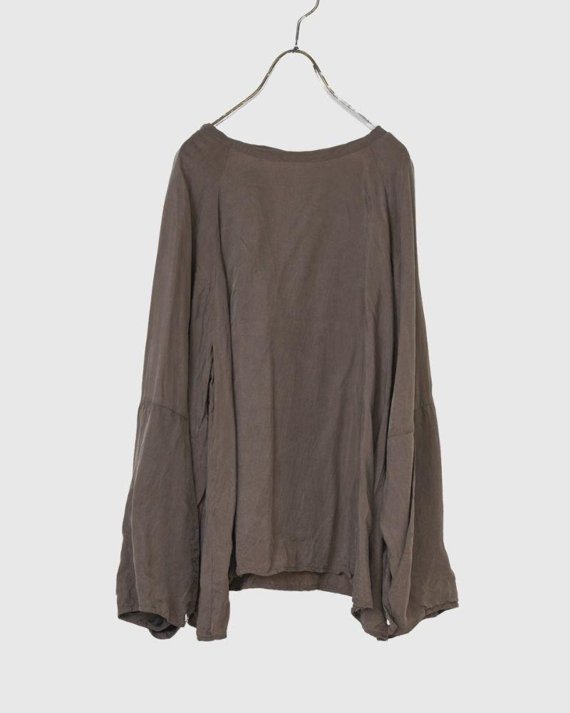 [Pre-order] S/S G1157 OVERWRAP SLEEVE MODERNIST BLOUSE（Mid-February – End of February）