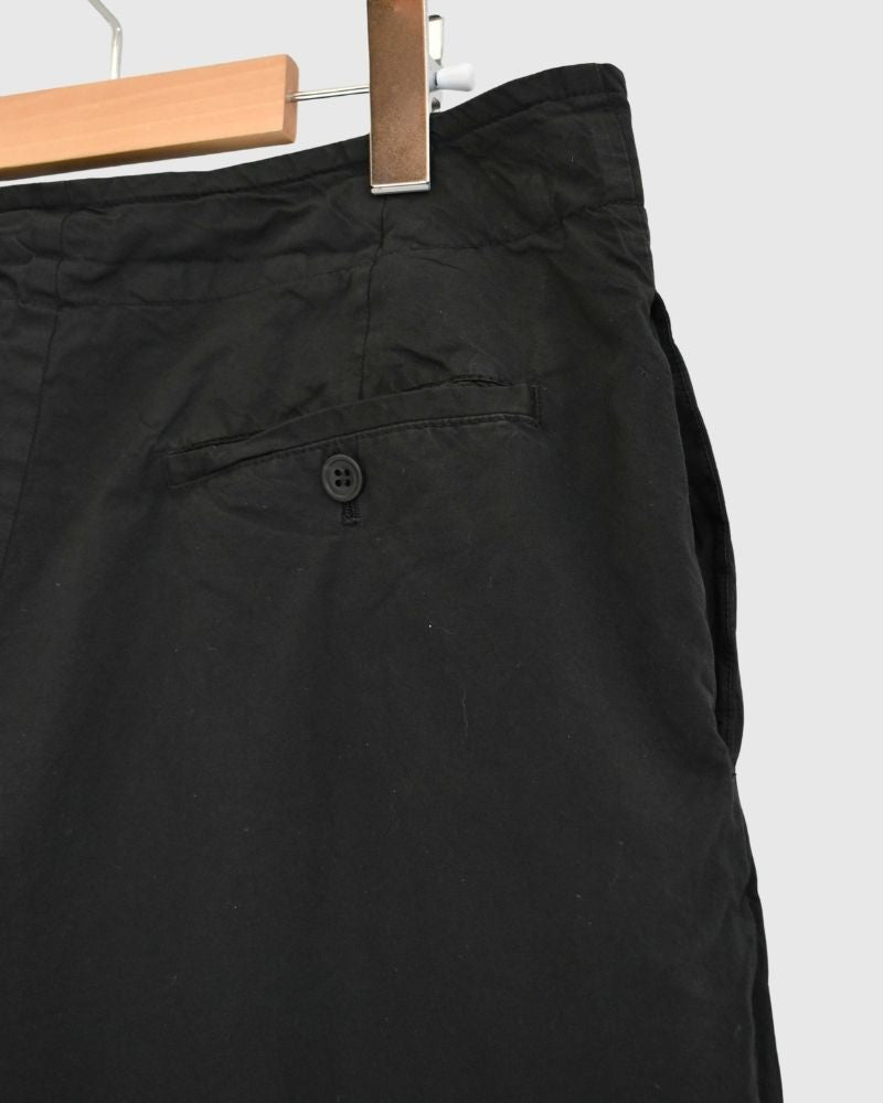 Garment Dyed Pants in Black