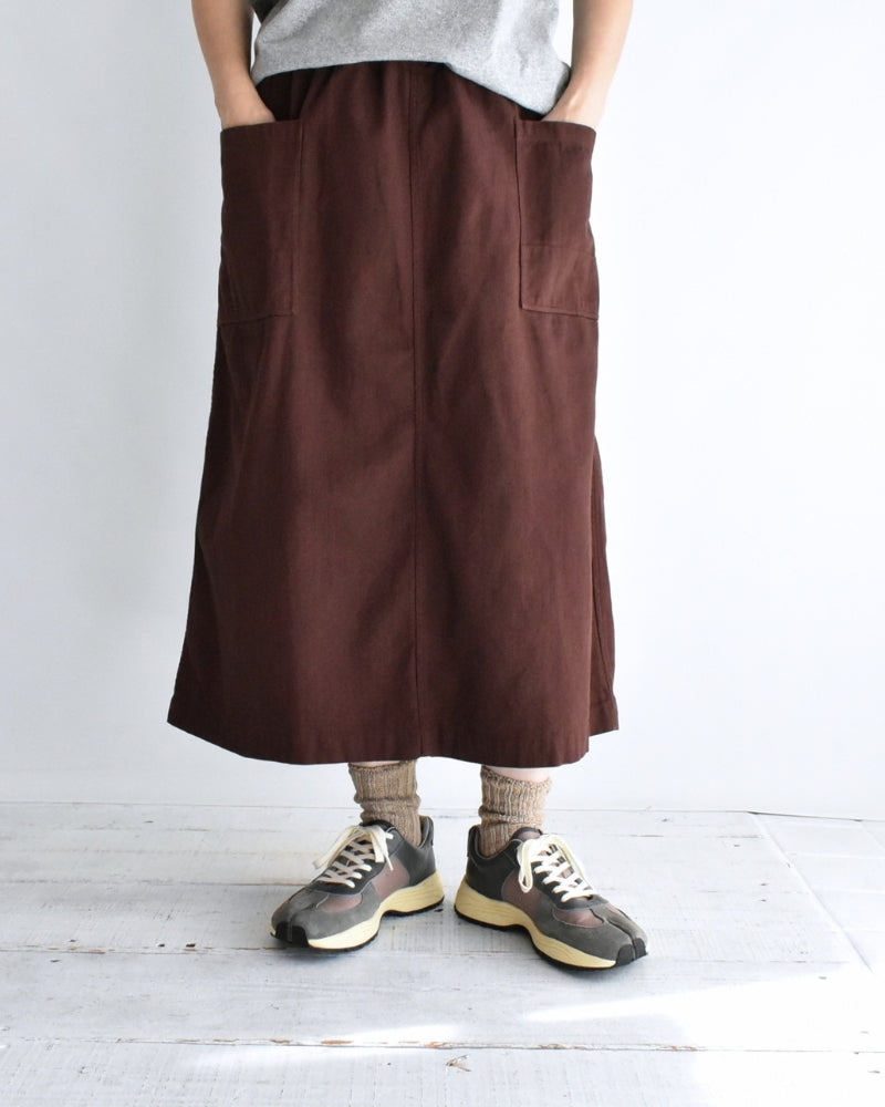 Easy Skirt in Burgundy