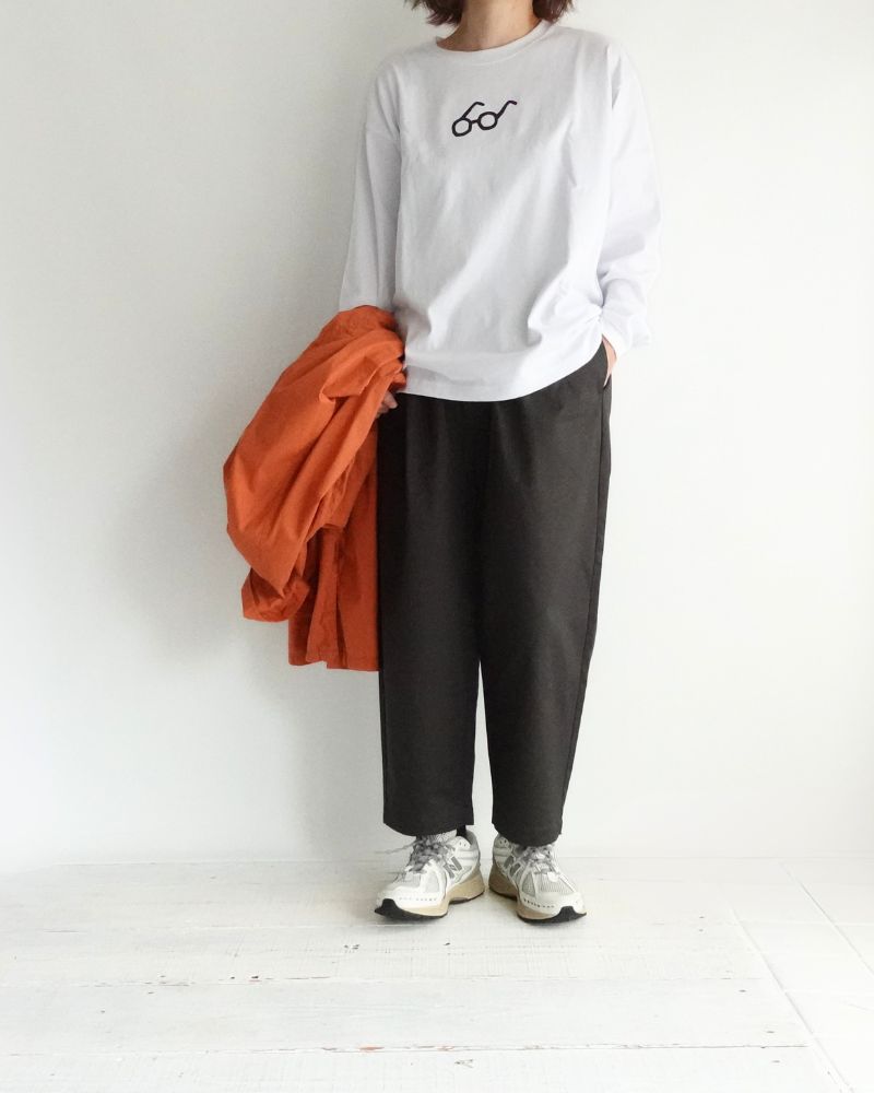 West Point 2-Tuck Tapered Easy Pants in CharcoalGray