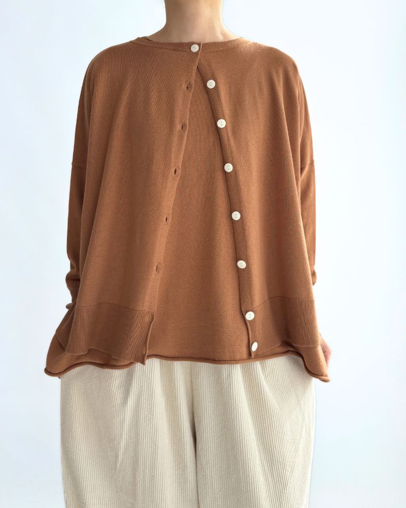 5-Color T-Line Pullover in Camel