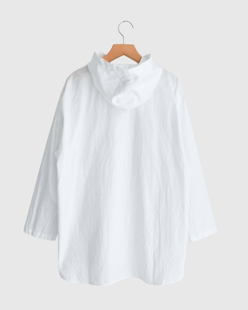 Hoodie shirt in White