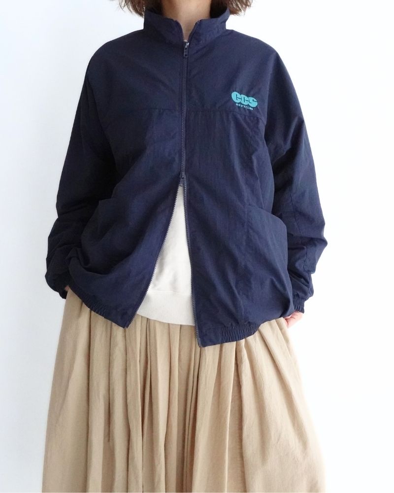 Light Shell S Taffeta Zip Jacket (MENS) in Navy