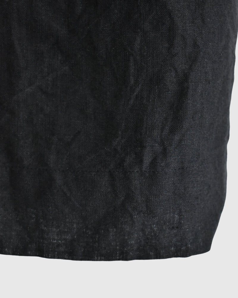 Handwoven 40 Linen Culottes in DarkNavy