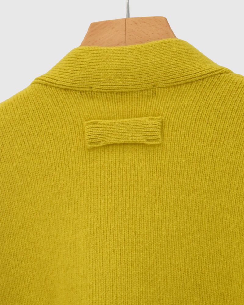JANE V-neck Cardigan in Yellow
