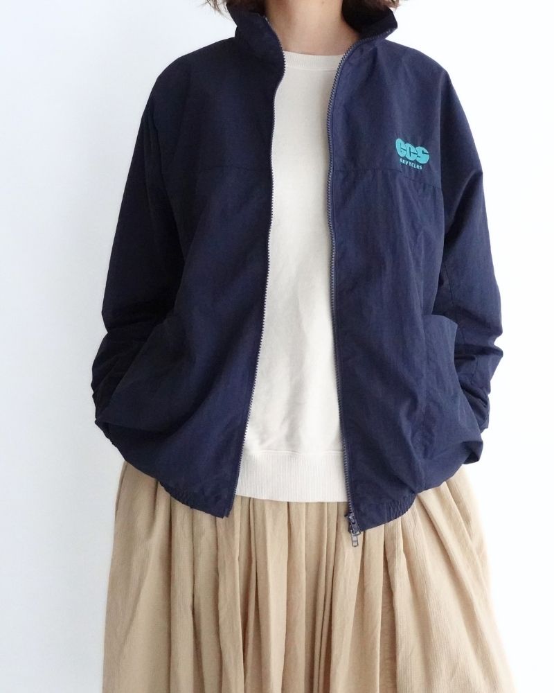 Light Shell S Taffeta Zip Jacket (MENS) in Navy