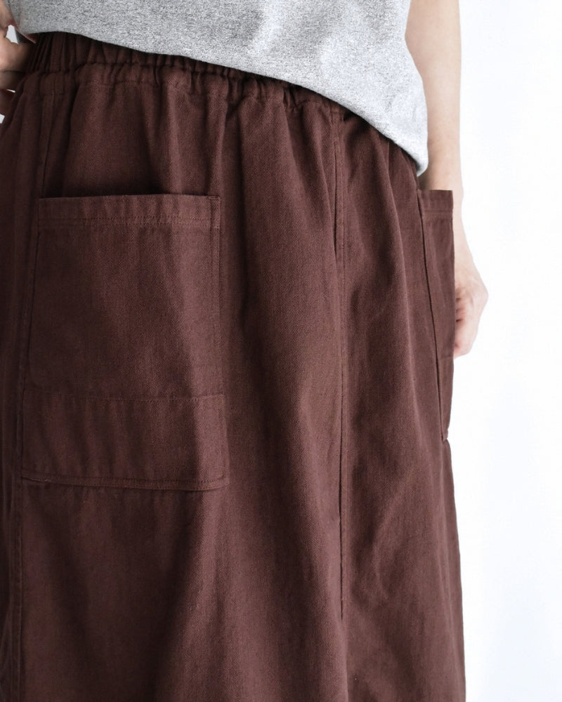 Easy Skirt in Burgundy