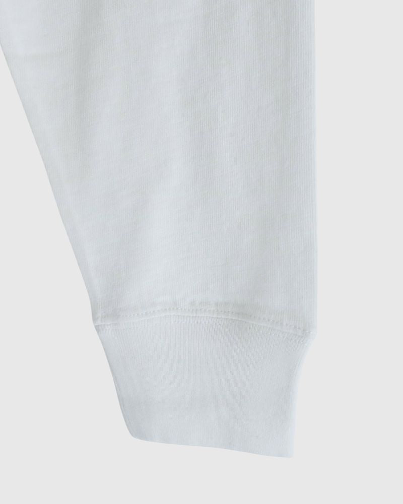 HEY Long Sleeve T-Shirt in White